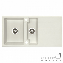 1088565 - Мойка гранитная Alveus Cubo Algranit 70-A23 (cream) Фастів