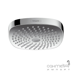 Душова головка версія EcoSmart Hansgrohe Croma Select E 180 2jet 26528400 білий/хром Львів