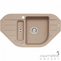 Гранитная мойка Alveus Niagara 60 G55 1090939 beige Запоріжжя