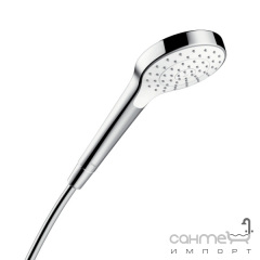 Ручной душ версия EcoSmart Hansgrohe Croma Select S 1jet 26805400 белый/хром (9 л/мин) Харків