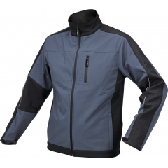 Куртка SoftShell черно-темно-серая Yato YT-79545 размер XXXL Хмельницький