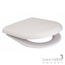 Сидение для унитаза Cersanita Merida CSSP1000270961 полипропилен soft-close белый