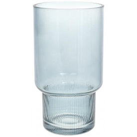 Ваза для цветов Светло-голубое стекло 25.5х14см Bona DP115505