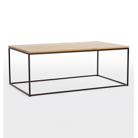 Кофейный журнальный столик в стиле LOFT (NS-698)