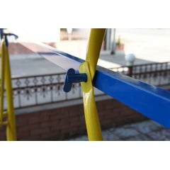 Мобільна вишка-тура (риштовка на колесах) 2.0 х 2.0 (м) 2+1 Стандарт Кропива