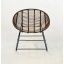 Плетеное кресло Эскадо CRUZO натуральный ротанг коричневый (kr08210) Боярка