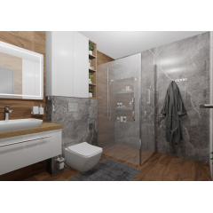 Плитка Cerama Market Claros Grey Grande 80х160 см Кременчук