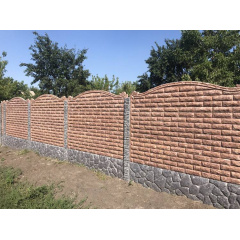 євро паркан бетонний фагот бурштин 2 Івано-Франківськ