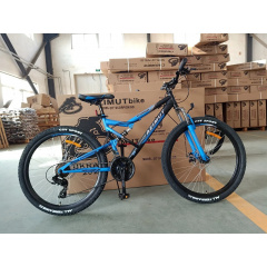 Спортивный велосипед 26 дюймов 18 рама Azimut Scorpion сине-черный + подарок. Горный велосипед азимут. Черкассы