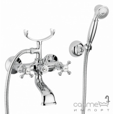 Змішувач для ванни з ручним душем Bugnatese Lady 902 CR хром