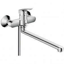 HANSGROHE LOGIS смеситель для ванны с длинным изливом, хром