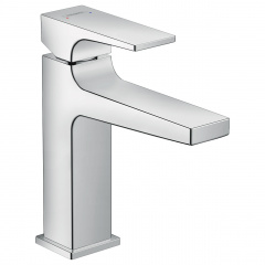 HANSGROHE METROPOL смеситель для умывальника однорычажный 110, со сливным гарнитуром push-open, хром Київ