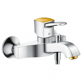 HANSGROHE METROPOL Classic смеситель для ванны однорычажный, хром/золото