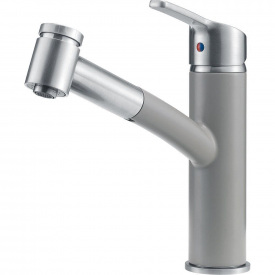 Смеситель для кухни Franke Smart Pull Out Spray серый
