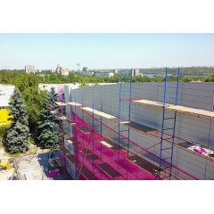 Клино-хомутовые леса комплект 12.5 х 14.0 (м) Стандарт Одесса