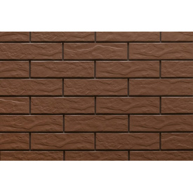  Фасадные термопанели 50мм с клинкерной плиткой CERRAD Brown Rust