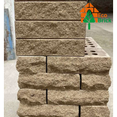 Кирпич облицовочный пустотелый ECOBRICK графит Шостка