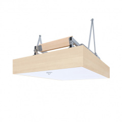 Горищні сходи Bukwood Luxe Metal Mini 100х60 см Куйбишеве
