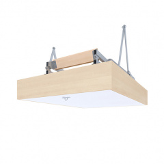 Горищні сходи Bukwood Luxe Metal Mini 90х60 см Веселе
