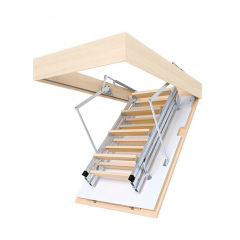 Чердачная лестница Bukwood Luxe Metal ST 130х70 см Акимовка