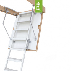 Чердачная лестница Bukwood Steel Step 110х80 см Киев