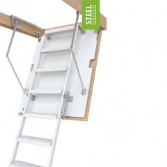 Чердачная лестница Bukwood Steel Step 130х60 см Киев