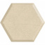 Керамическая плитка Paradyz Serene Beige Heksagon Struktura Sciana G1 19,8х17,1 см Київ