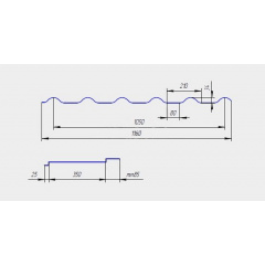 Металочерепиця TATA Steel Ретро 0,45 мм polyester Конотоп