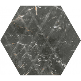 Керамогранитная плитка Paradyz Marvelstone Grey Heksagon Gres Szkl. Mat. G1 19,8х17,1 см