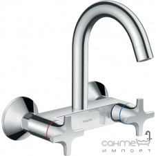 Настінний змішувач для кухні Hansgrohe Logis Classic 71286000 хром