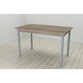 Стіл кухонний Ferrum-decor Беніта 75x120x60 Сірий ДСП Сонома Трюфель 16мм (BEN0047)