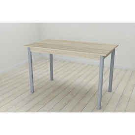 Стіл кухонний Ferrum-decor Беніта 75x120x60 Сірий ДСП Сонома 16мм (BEN0046)