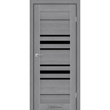 Двері міжкімнатні StilDoors (Стиль Дорс) Токіо Дуб Попелястий 600х900х2000 мм