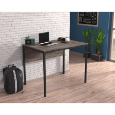 Стіл письмовий Loft-design L-2p-mini 920х650х750 мм прямокутний дуб-палена