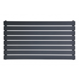 Горизонтальный дизайнерский радиатор ARTTIDESIGN Livorno II G 8/800 серый мат