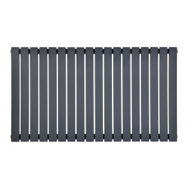 Горизонтальный дизайнерский радиатор ARTTIDESIGN Terni ІІ G 14/600 серый мат