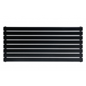 Горизонтальный дизайнерский радиатор ARTTIDESIGN Livorno II G 8/600 чёрный мат