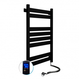 Полотенцесушитель электрический Navin Largo 500х800 Sensor правый, черный муар 12-244053-5080
