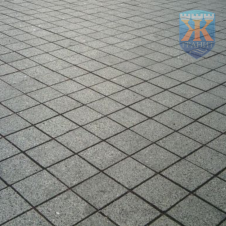 Гранитная брусчатка из Габбро 200х100х30 черная