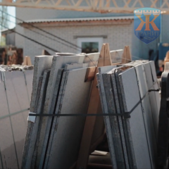 Плитка для фундаменту із червоного каменю Капустянський граніт Луцьк