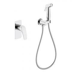 VOLLE ORLANDO набор гигиенический (смеситель скрытого монтажа с гигиеническим душем), cromo Київ