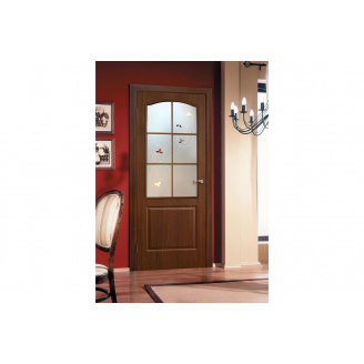 Міжкімнатні двері Оміс Класика зі склом 600х900х2050 мм