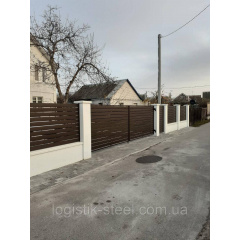 Забор РАНЧО ламель шириною 100/70 Дніпро