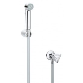 GROHE TEMPESTA-F Trigger Spray 30 душевой набор с угловым вентилем, 1 вид струи, хром