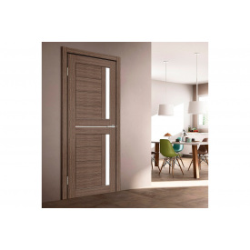 Межкомнатные двери Омис Cortex Deco 01 стекло сатин 600х900х2050 мм