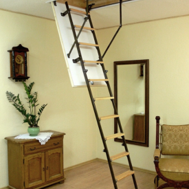 Складная чердачная лестница Oman Stallux Termo