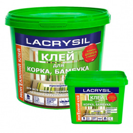 Клей для пробки,бамбука, натуральних покриттів LAKRISYL 1 кг (8шт)