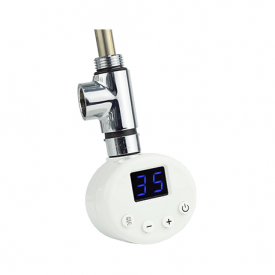 ТЭН для полотенцесушителя Onlyheat Pearl White 0,3 кВт 1/2"" с тройником 31.5 см