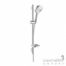 Душевой гарнитур Hansgrohe Raindance Select E 120 / Unica’S Puro 0,65м 26620400 белый/хром