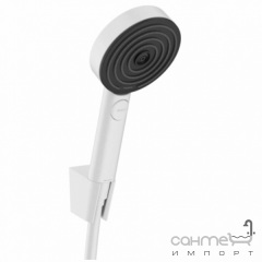 Душевой гарнитур Hansgrohe Pulsify Select с душевым шлангом 24302700 Matt White матовый белый Сумы